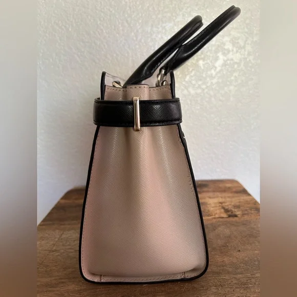 Kate Spade NWOT Beige and Black Classic Women's Bag Set - Picture 5 of 16